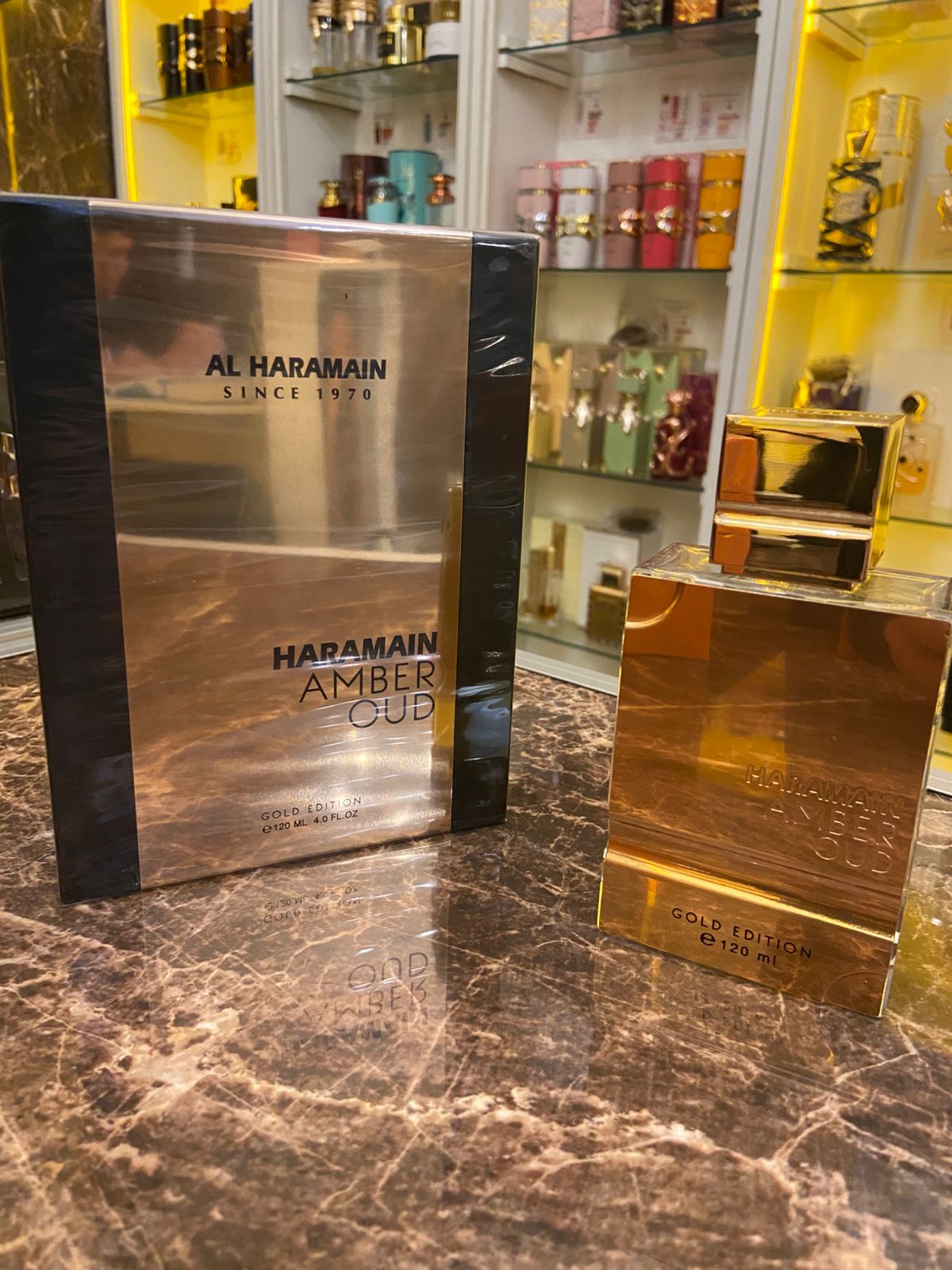 AL HARAMAIN AMBER OUD GOLD 120M EDITION BLACK UNISEX