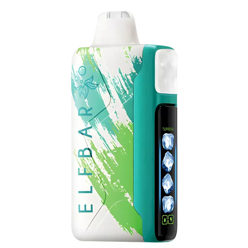 SOUR APPLE ICE ELF BAR ICE KING 40K