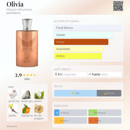 30 ML MAISON ALHAMBRA OLIVIA