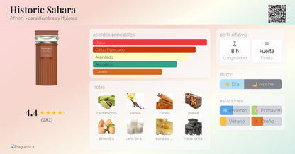 AFNAN HISTORIC SAHARA EDP 100ML