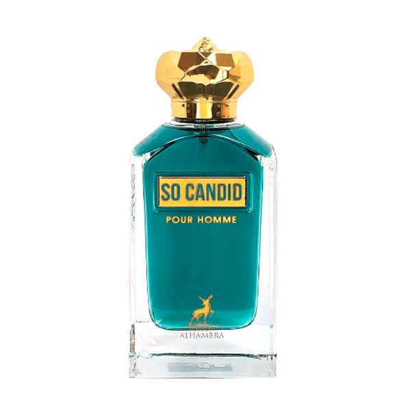 MAISON ALHAMBRA SO CANDID POUR HOMME EAU DE PARFUM MASC 100ML