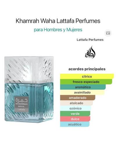 LATTAFA KHAMRAH WAHA EDP 100ML