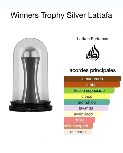 LATTAFA WINNERS TROPHY SILVER EDP 100ML