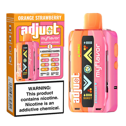 ADJUST MYFLAVOR 40k ORANGE STRAWBERRY (30.000 por menor)