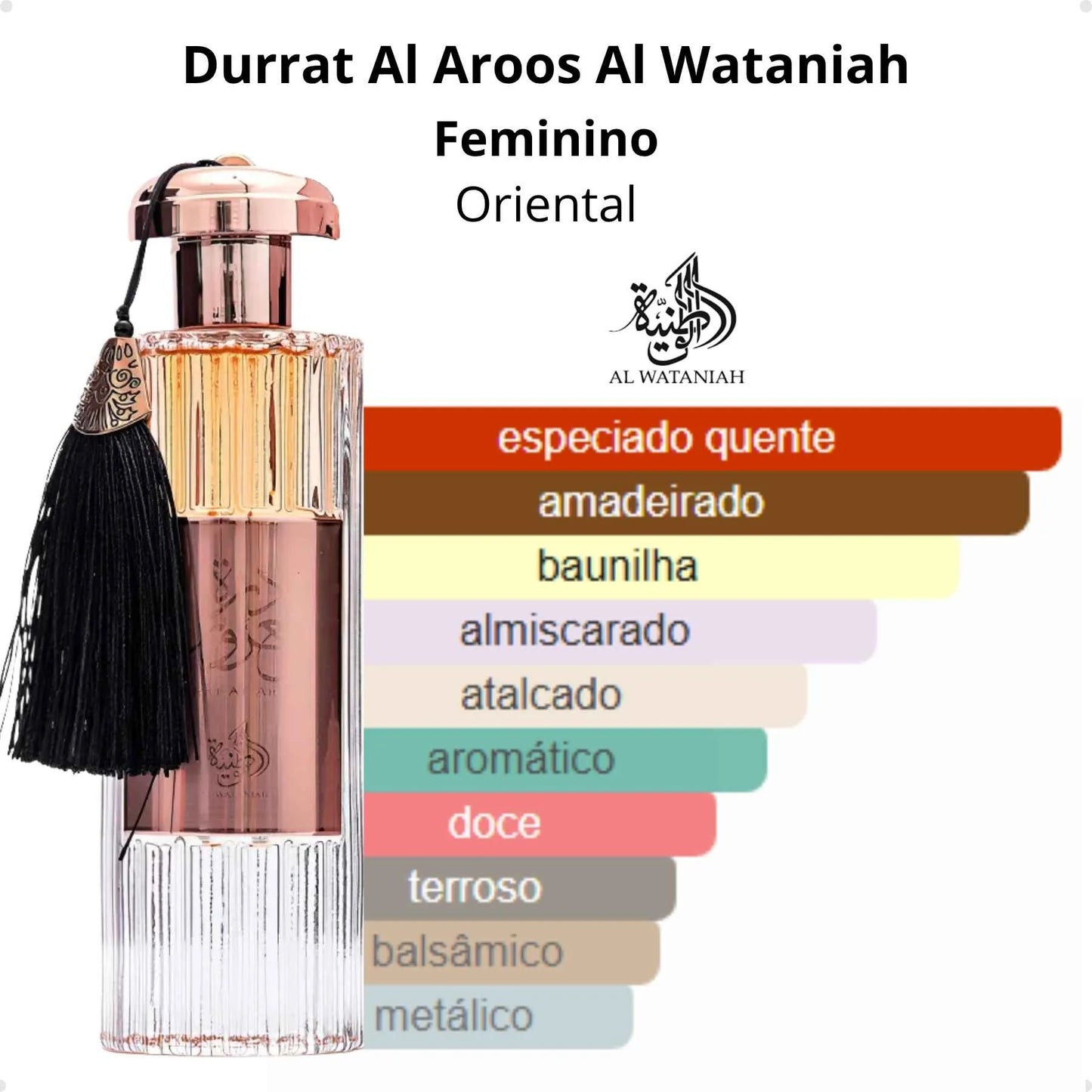 AL WATANIAH DURRAT AL AROOS EDP 85ML