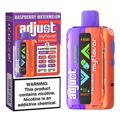 ADJUST MYFLAVOR 40k RASPBERRY WATERMELON (40.000 por menor)