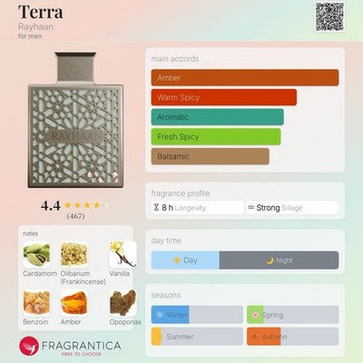 RAYHAAN TERRA EDP 100ML