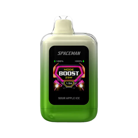 SOUR APPLE ICE  SMOK SPACEMAN NEBULA 25K PUFFS($22.000 precio minorista )