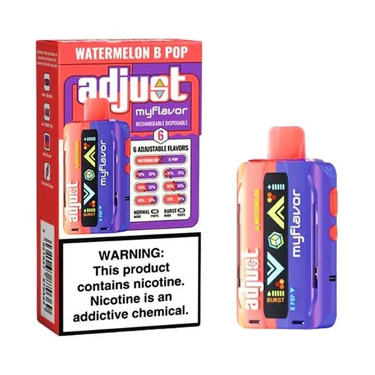 ADJUST MYFLAVOR 40k WATERMELON B-POP ( 30.000 x menor